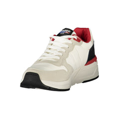 Blauer White Polyurethan Herren Sneaker