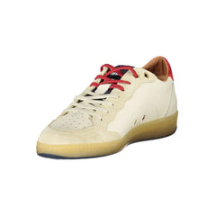 Blauer White Polyurethan Herren Sneaker