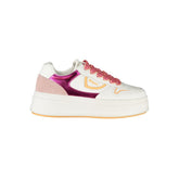 Blauer White Polyurethan Damen-Sneaker