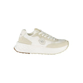 Blauer White Polyurethane Women Sneaker