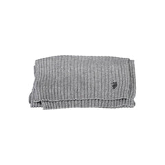 U.S. POLO ASSN. Gray Wool Men's Scarf