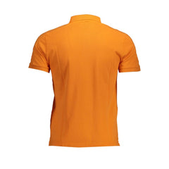 North Sails Orange Baumwoll-Herrenpolo