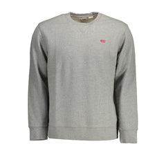 Levi's Gray Cotton Mens Sweater