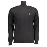 U.S. POLO ASSN. Black Cotton Sweater