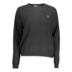 U.S. POLO ASSN. Black Viscose Women's Sweater