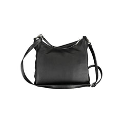 BYBLOS Schwarze Polyurethan-Damenhandtasche