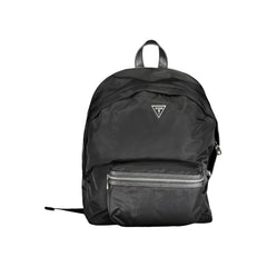 Guess Jeans Nero Nylon Herren Rucksack