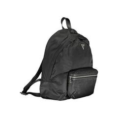 Guess Jeans Nero Nylon Herren Rucksack