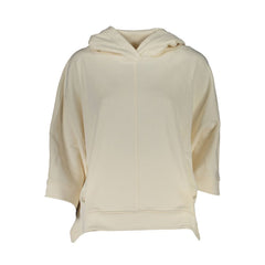 North Sails White Cotton Women's Hooded Sweater