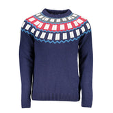 Gant blauer Herrenpullover aus Wolle