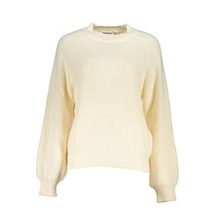 Desigual Damenpullover aus weißem Polyester