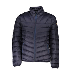 Napapijri Blaue Polyamid Herrenjacke