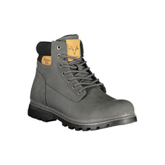 Carrera Grey Polyurethan Herren Stiefel