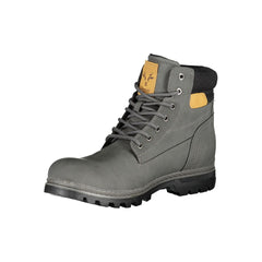 Carrera Grey Polyurethan Herren Stiefel