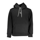 Calvin Klein Black Polyester Men Sweater with Hood