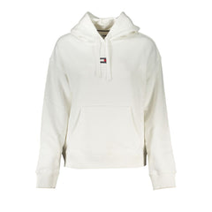 Tommy Hilfiger Bianco Cotton Women Sweatshirt