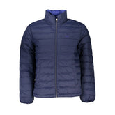 La Martina Blue Polyamide Men Jacket
