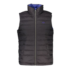 La Martina Schwarze Polyamid Herrenjacke