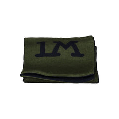 La Martina Green Polyester Scarf