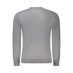 Guess Jeans Grauer Wollpullover für Herren