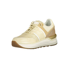 US POLO ASSN. Beige Öko-Wildleder Damen Sneaker