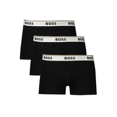 Hugo Boss Black Cotton Men Boxer Short