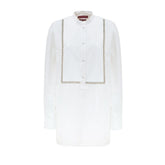 Gucci Weiße Baumwollbluse