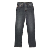 Gucci Graue Baumwoll-Jeans im Relaxed Fit