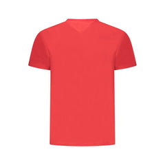 Tommy Hilfiger Red Cotton Men T-Shirt