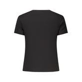 Tommy Hilfiger Black Cotton Women T-Shirt
