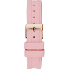 Guess Multicolor Rubber Dress Watch