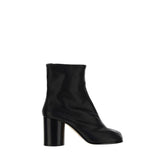 Margiela Black Lamb Ovis Aries Aries Ankle Boots