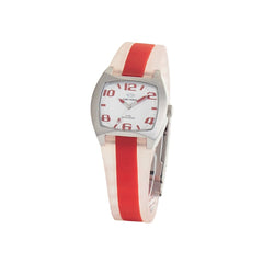 Time Force Red Rubber Watch