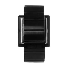 666BARCELONA Schwarze Edelstahl-Armbanduhr