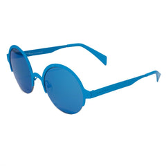 Italia Independent Blaue Sonnenbrille aus Metall