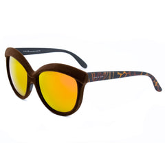 Italia Independent Braune Azetat-Sonnenbrille
