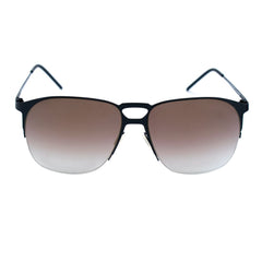 Italia Independent Sonnenbrille aus schwarzem Metall
