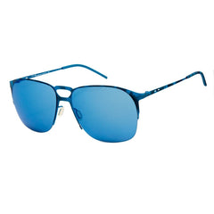Italia Independent Blaue Sonnenbrille aus Metall