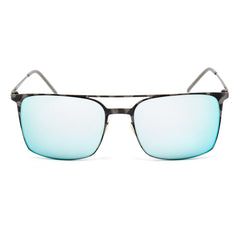 Italia Independent Sonnenbrille aus grauem Metall