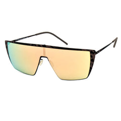 Italia Independent Braune Metallsonnenbrille