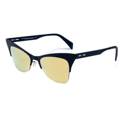 Italia Independent Black Metal Sunglasses