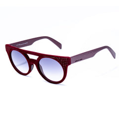 Italia Independent Bordeaux-Acetat-Sonnenbrille