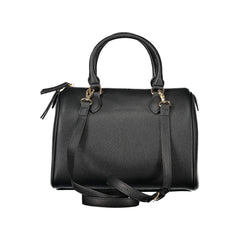 Mario Valentino Black Polyurethane Women's Bag