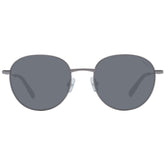 Hackett Gray Metal Sunglasses
