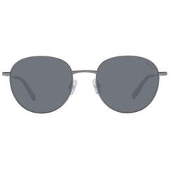 Hackett Gray Metal Sunglasses