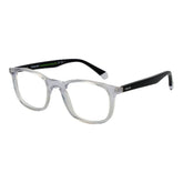 Polaroid Cellulosepropionat-Brille mit transparentem Rahmen