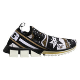 Dolce & Gabbana Multicolor Sorrento Low Top Sneakers Schuhe