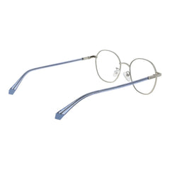 Polaroid-Brille aus silberfarbenem Metall (Gestell)