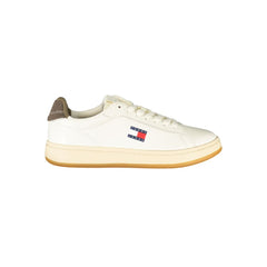 Tommy Hilfiger Bianco Damen Sneaker aus Polyurethan