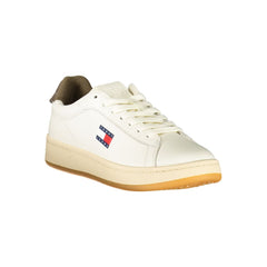 Tommy Hilfiger Bianco Damen Sneaker aus Polyurethan
